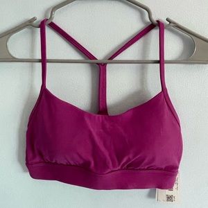 Vivid Plum Flow Y Bra *Nulu